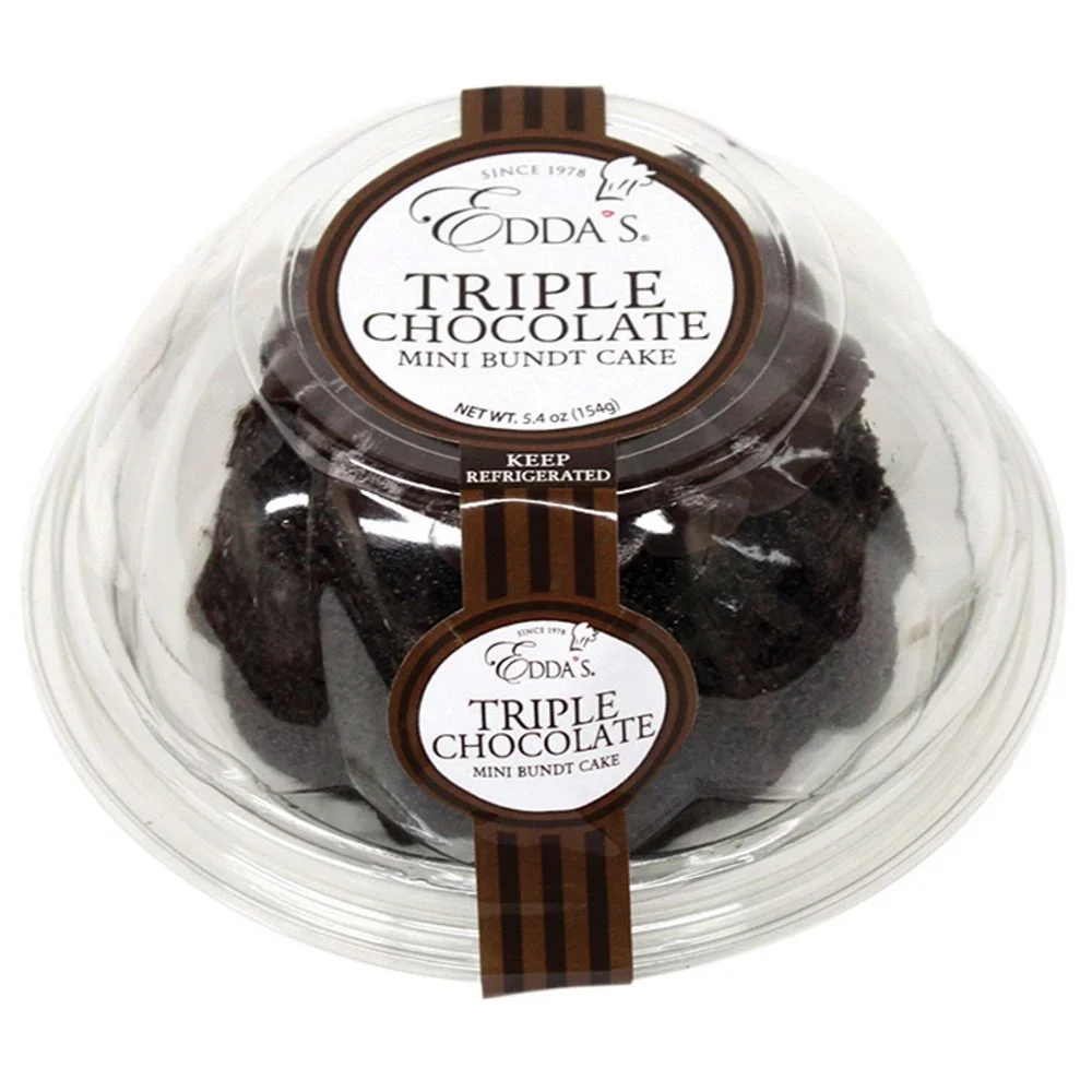EDDA'S TRIPLE CHOCOLATE MINI BUNDT CAKE