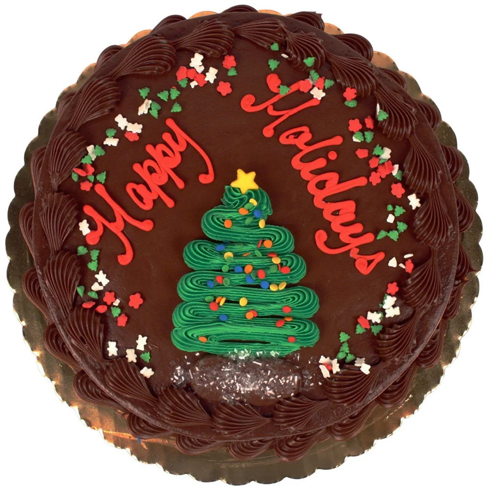 EDDA'S HAPPY HOLIDAYS CHOCOLATE CELEBRATION CAKE
