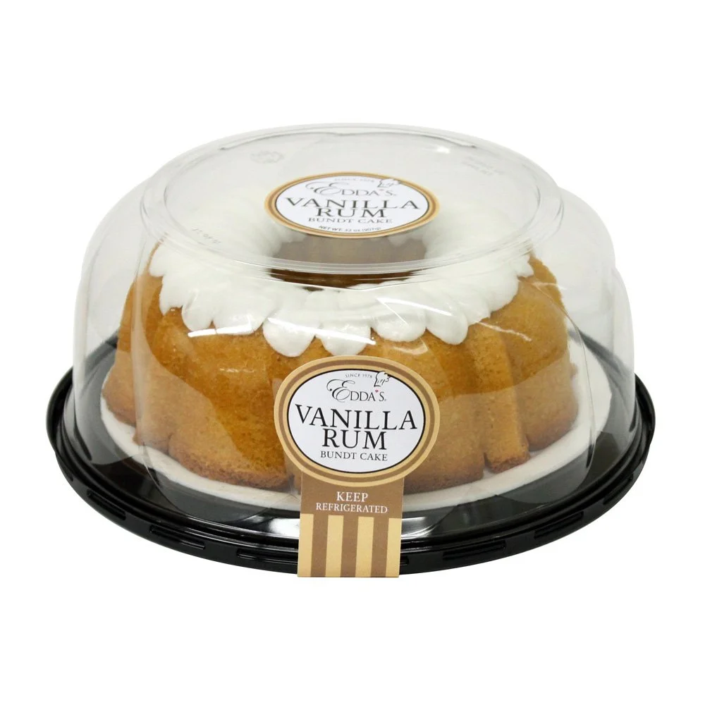 EDDA'S VANILLA RUM BUNDT CAKE DOME