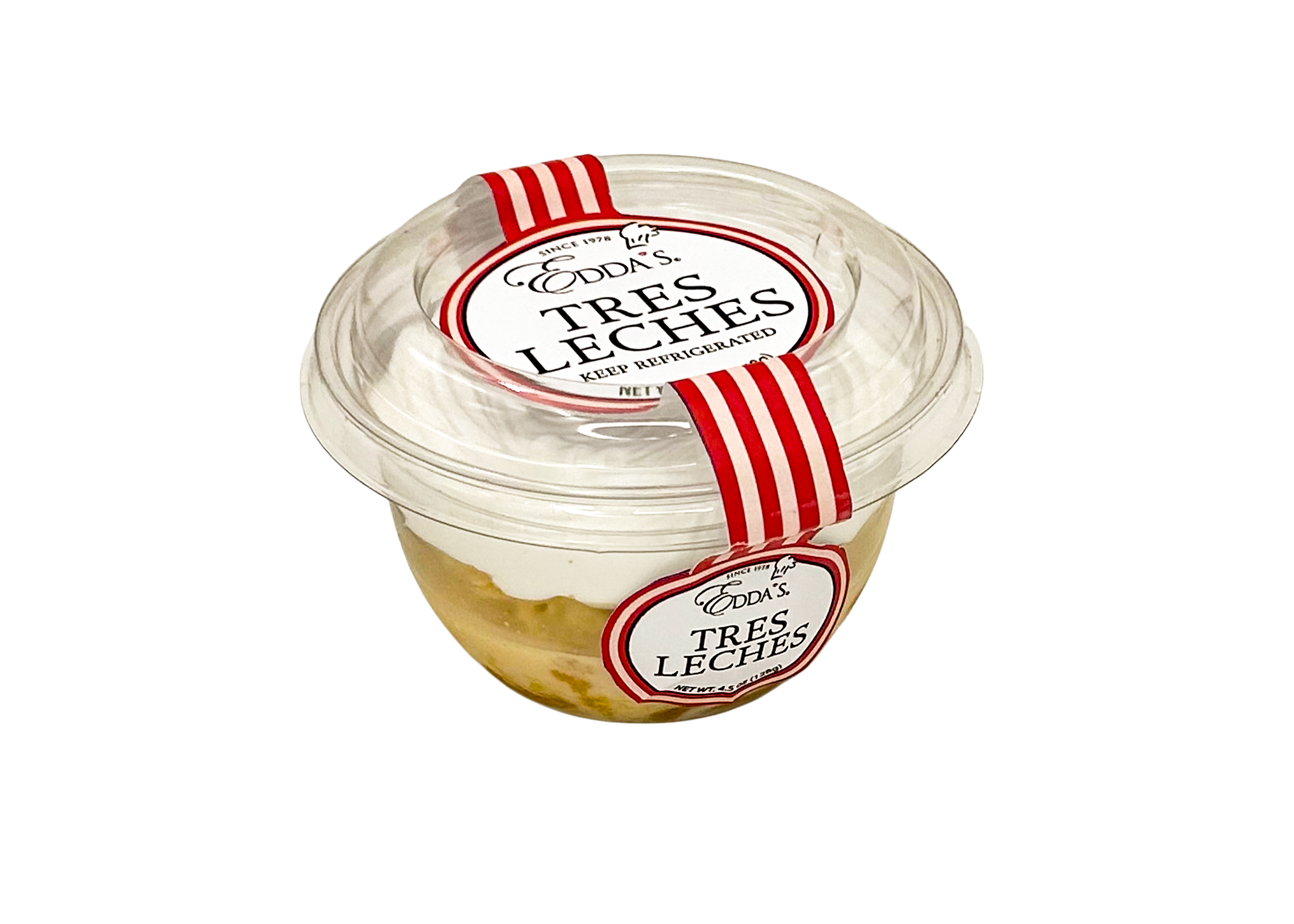 EDDA'S TRES LECHES DESSERT SINGLE SERVE 