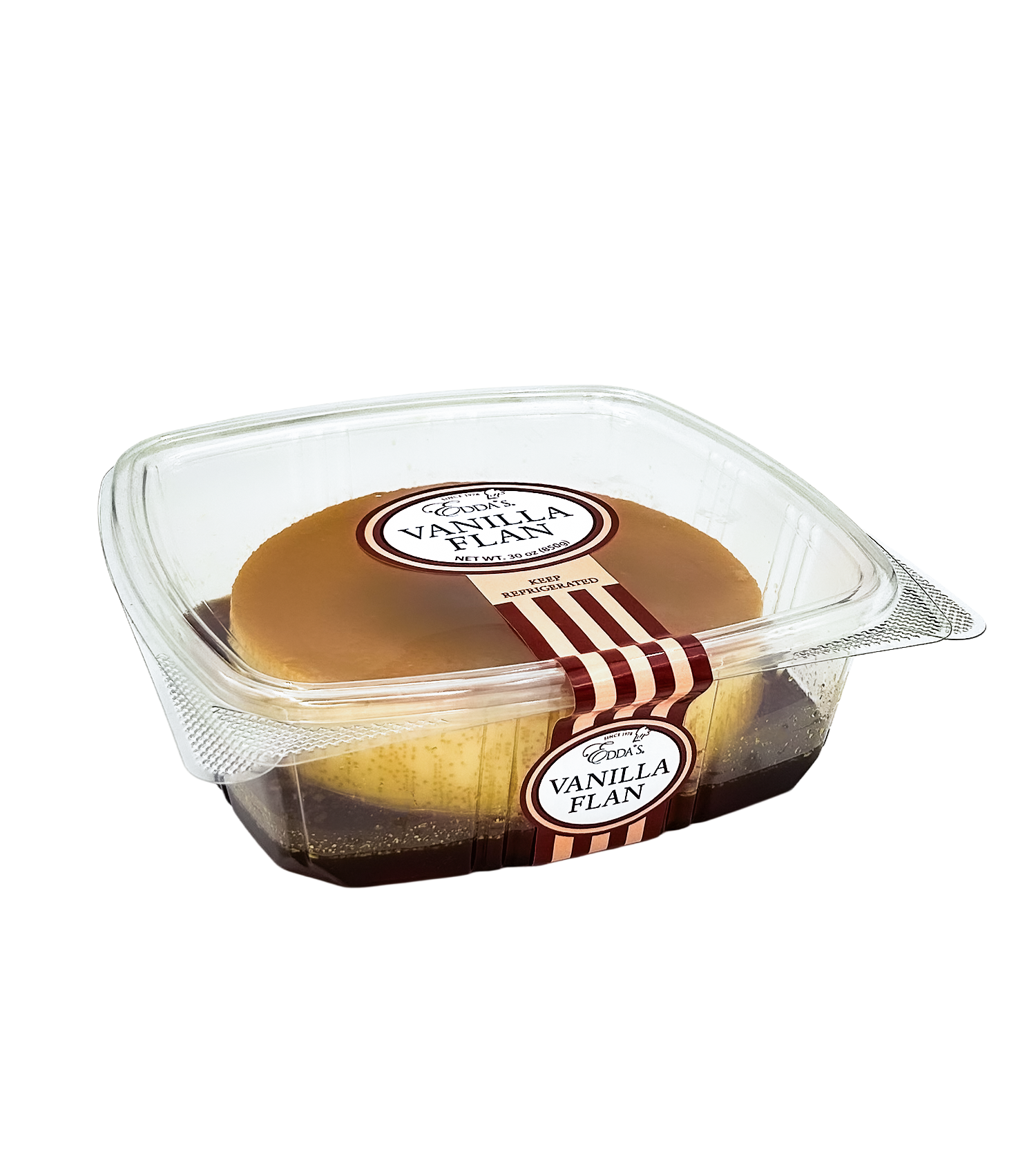 EDDA'S VANILLA FLAN 30 OZ