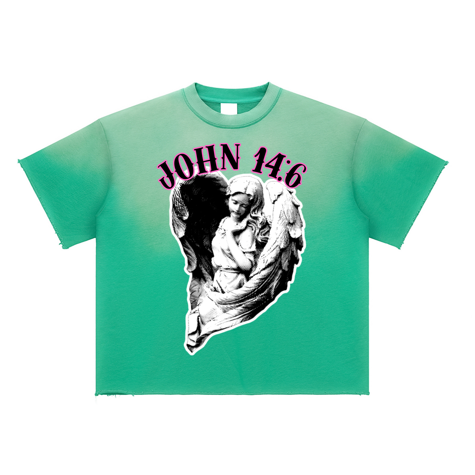 "JOHN 14:6" Sunfaded Tee