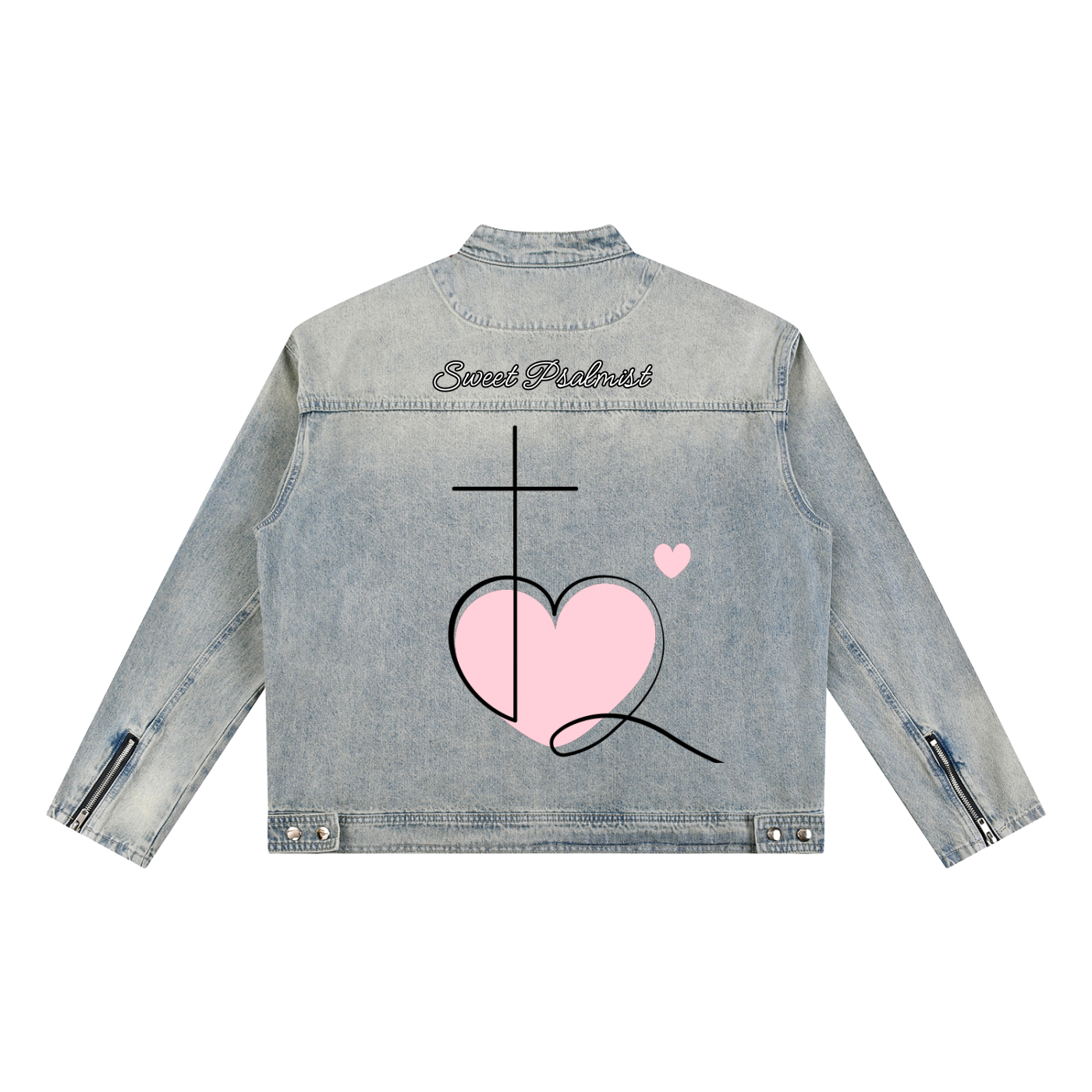 "SWEET PSALMIST" Vintage Denim Jacket