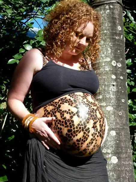 Pregnancy sound healing session supporting relaxation and wellbeing in Hobart and the Huon Valley