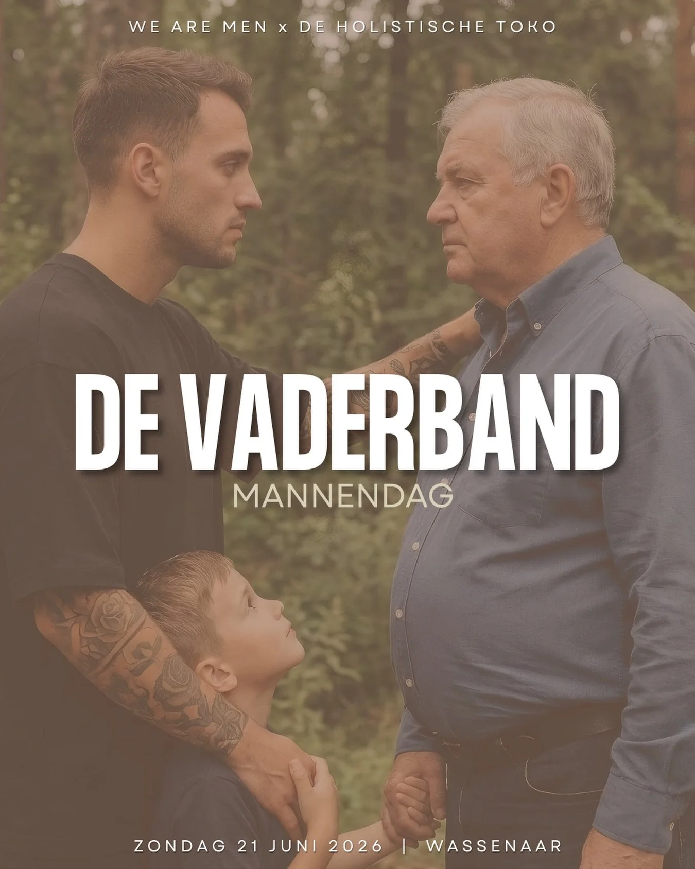 Je vader was je eerste voorbeeld van wat een man is. Of hij er nou was of niet &mdash; dat heeft je gevormd. 

Sommigen van ons hadden een vader die er altijd was maar nooit echt aanwezig. Anderen hadden een vader die vertrok, of nooit liet zien wat 