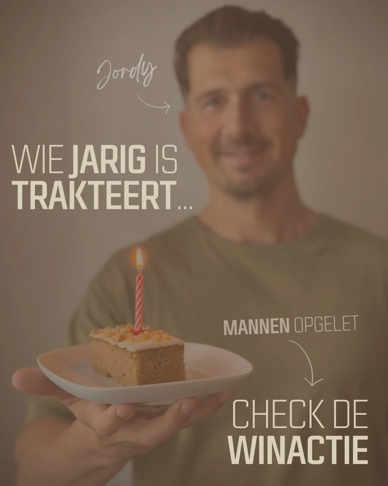 Vandaag ben ik jarig en mocht ik 42 kaarsjes uitblazen.En in plaats van cadeaus krijgen, wil ik er graag &eacute;&eacute;n weggeven.

Over iets meer dan twee weken, op zondag 31 mei, komen we samen voor BOOSHEID ALS KRACHT. Want de meeste mannen die 