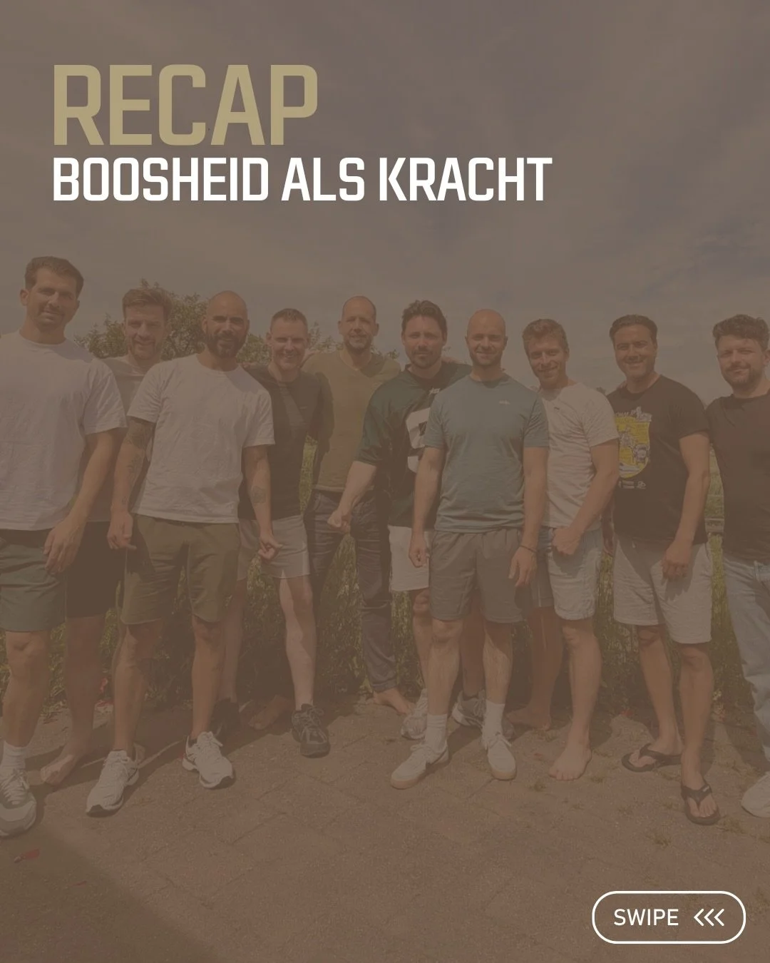 BOOSHEID ALS KRACHT 🔥 
Swipe door de foto&rsquo;s voor de energie van afgelopen zondag: Boosheid als Kracht. Wat een bizar mooie, rauwe dag op mooie locatie in het groen.

We begonnen met gezonde spanning en eindigden in pure ontlading, diepe broede