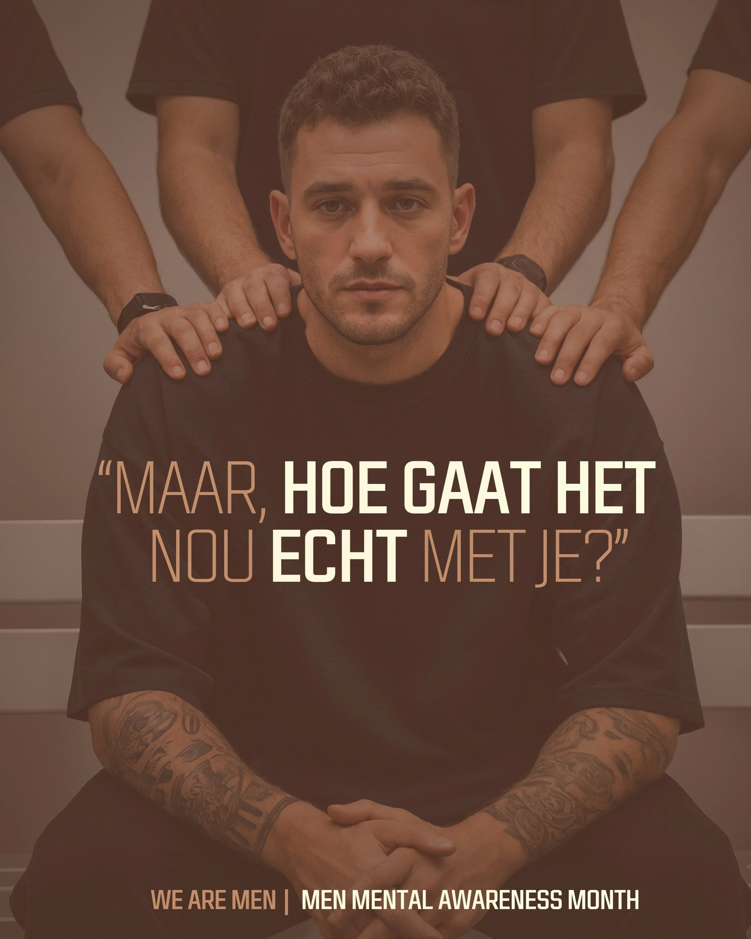 Hey man, alles goed?&rdquo; - &ldquo;Ja, met jou?&rdquo;👍🏼Hoe vaak heb je zo&rsquo;n gesprek met vrienden, collega&rsquo;s of mensen in de gym. Het is eigenlijk een typisch gesprek tussen mannen. We vertellen wat we in het weekend gedaan hebben, ho