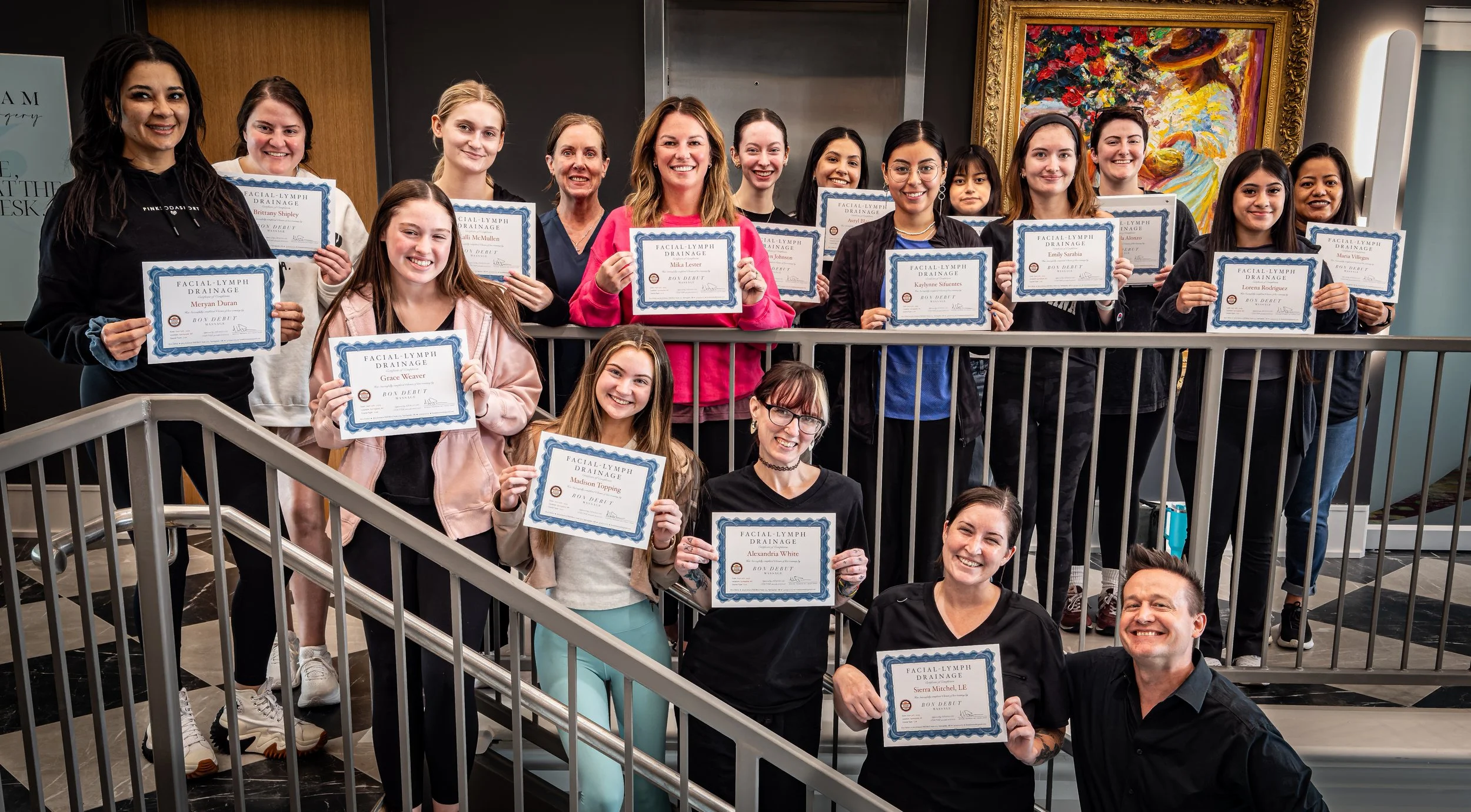 massage therapy students certification class Arkansas continuing education graduates