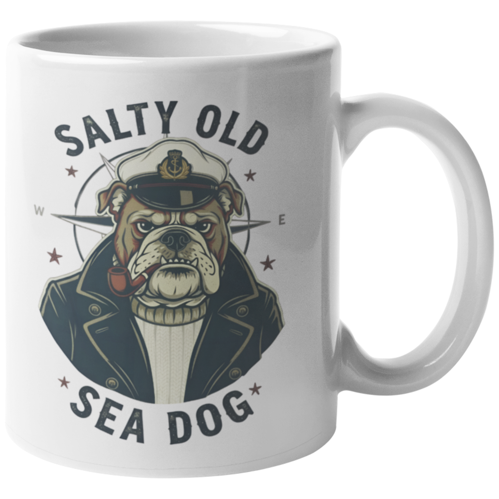 Salty Old Sea Dog 11oz Ceramic Mug