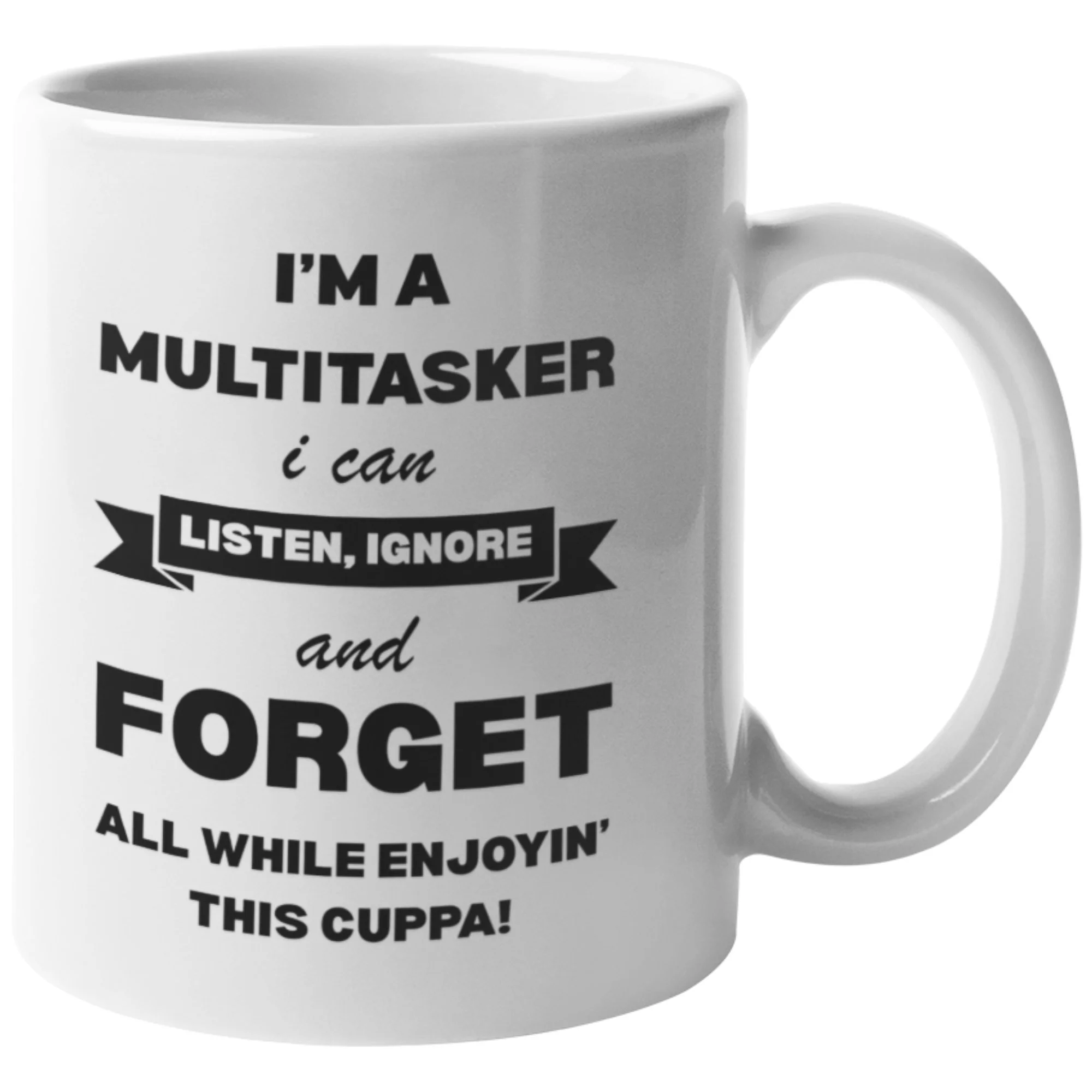 Multitasker 11oz Ceramic Mug