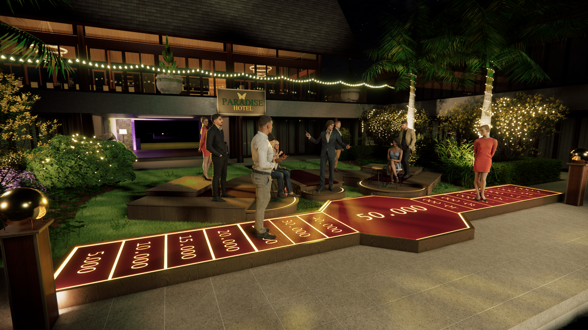 Set design - Paradise hotel Seizoen 2 - 2025