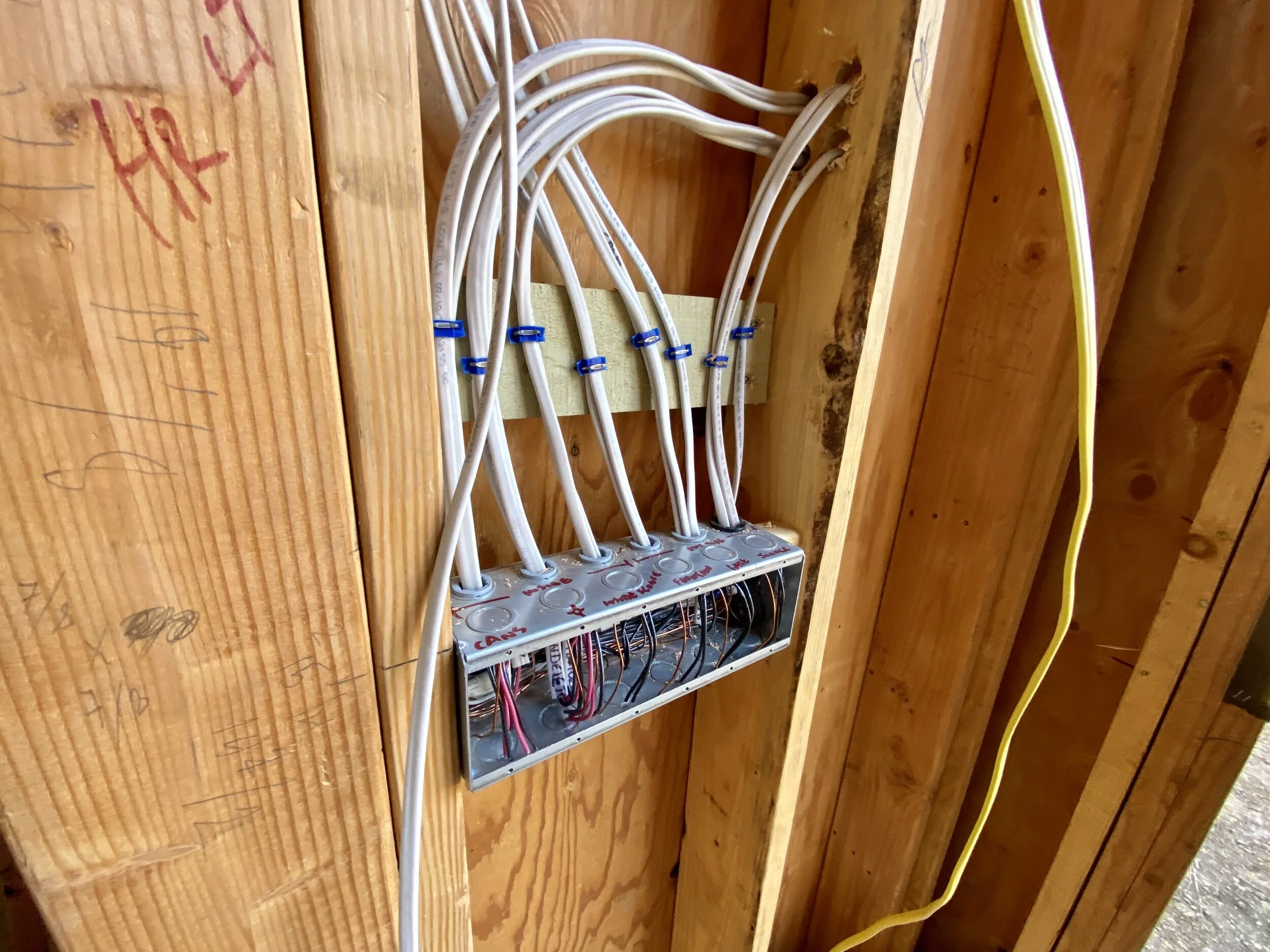 A 6-gang switch bank!  Used when you need to fire all your ammo at once.