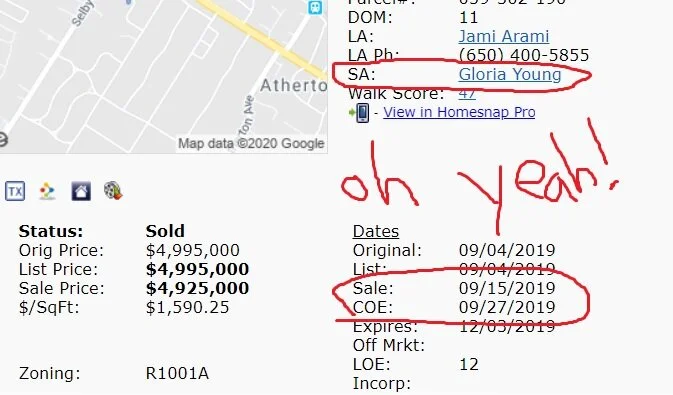 The way it looks to Realtors once a deal is closed!