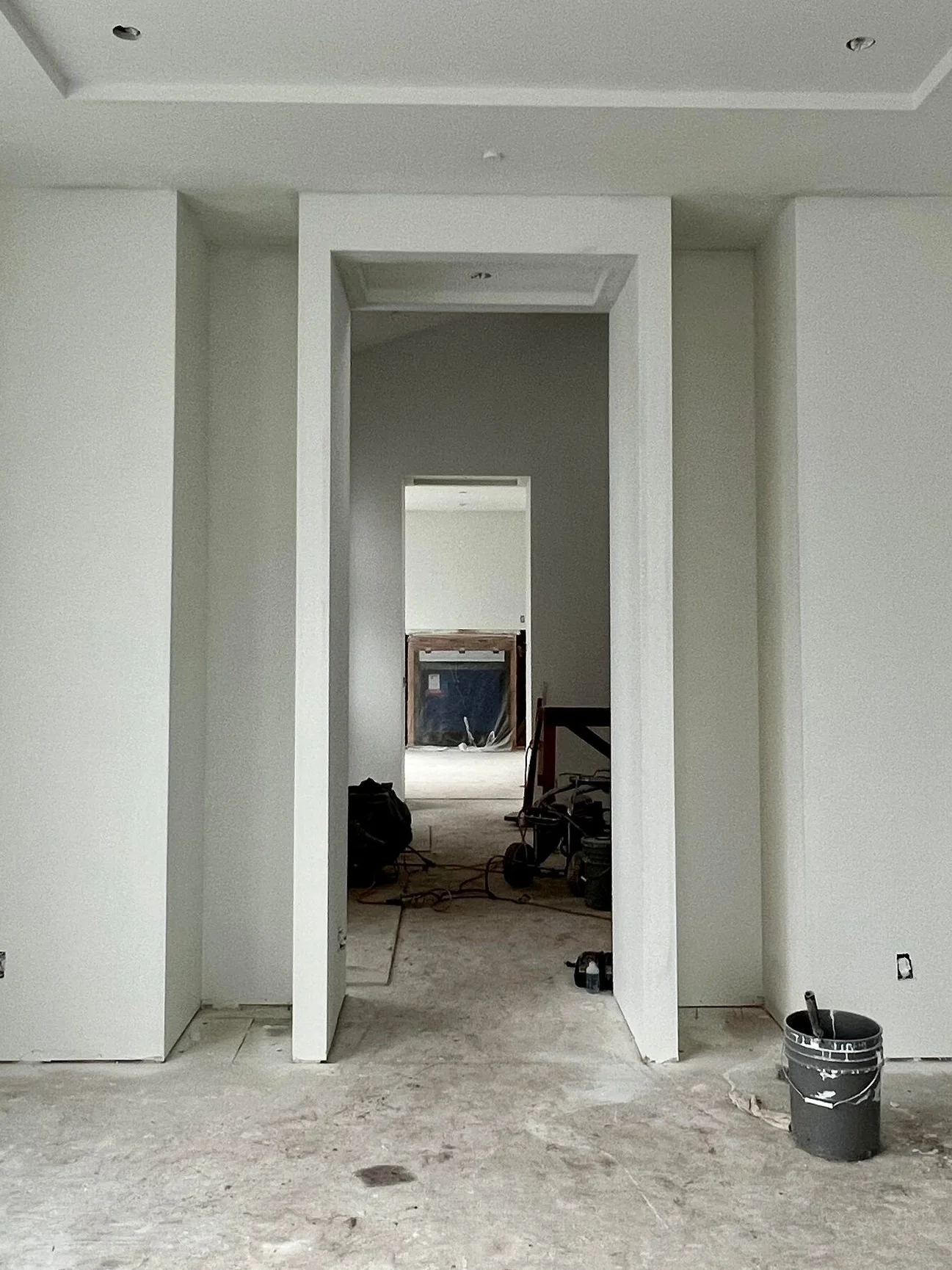 This is level 5 of the drywall process, which means the process is complete