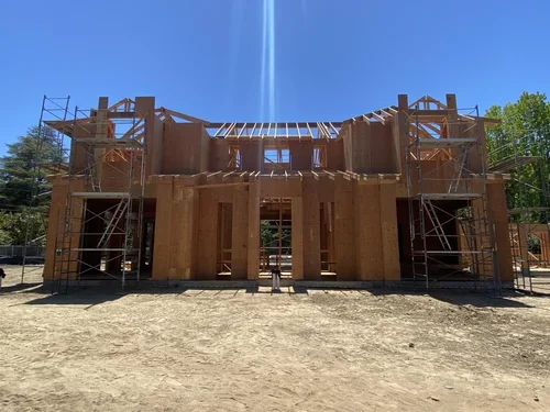 Walls take shape