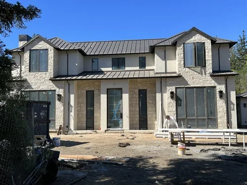 Front door installed