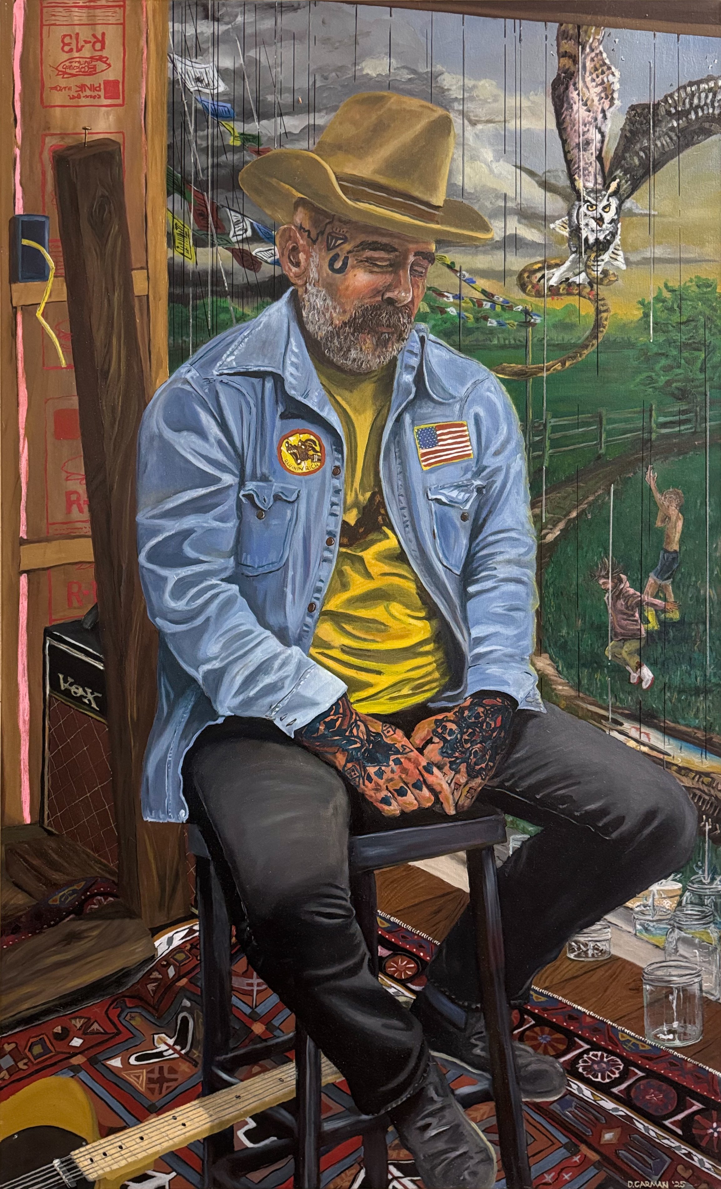 Jeremy Pinnell, 2025, 36"x60" oil on canvas