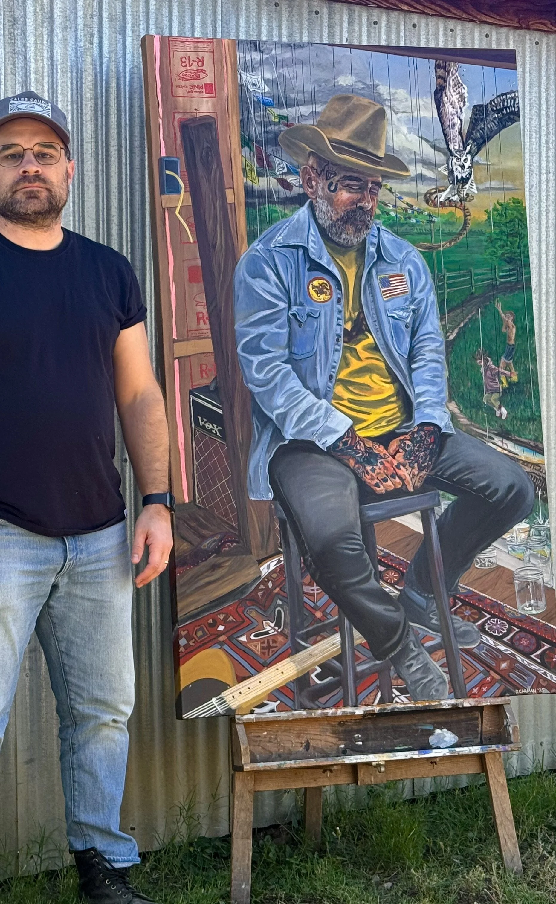 Jeremy Pinnell, 2025, 36"x60" oil on canvas