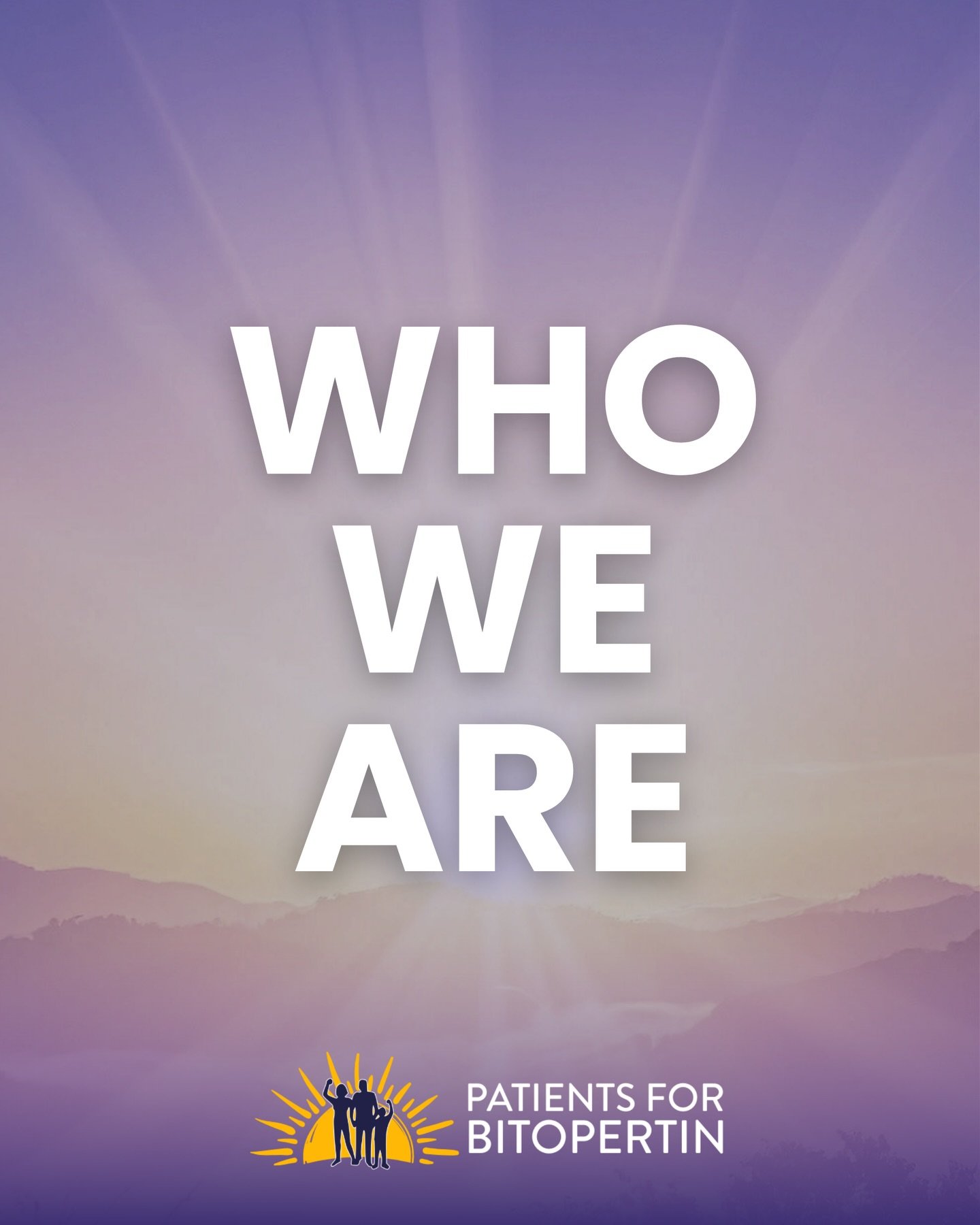 We are Patients for Bitopertin, a community of patients, families, and advocates living with Erythropoietic Protoporphyria (EPP) and X-Linked Protoporphyria (XLP).

❌The U.S. Food and Drug Administration did not approve Bitopertin. For us, this decis