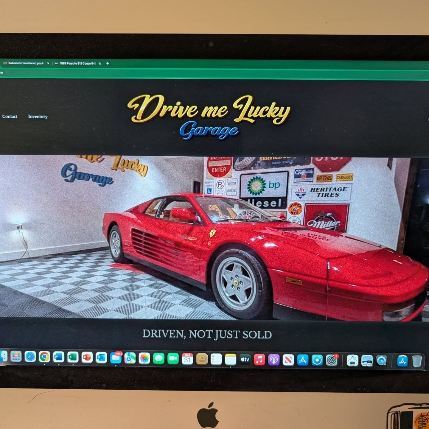 It's official my peeps , our website is up and running. Check out drivemeluckygarage.com a social automotive club with major advantages for the automobile enthusiast. #social #automobileenthusiast #carclub #friendsandfamily❤️ #collectorcars