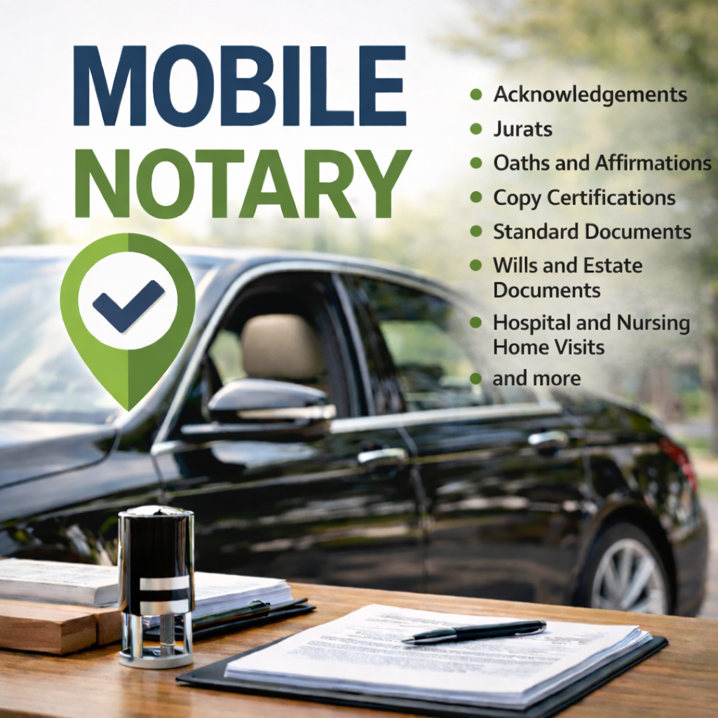 Mobile Notary Services