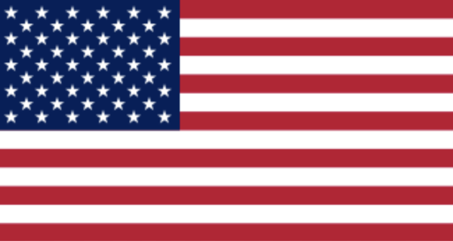 American flag with stars and stripes