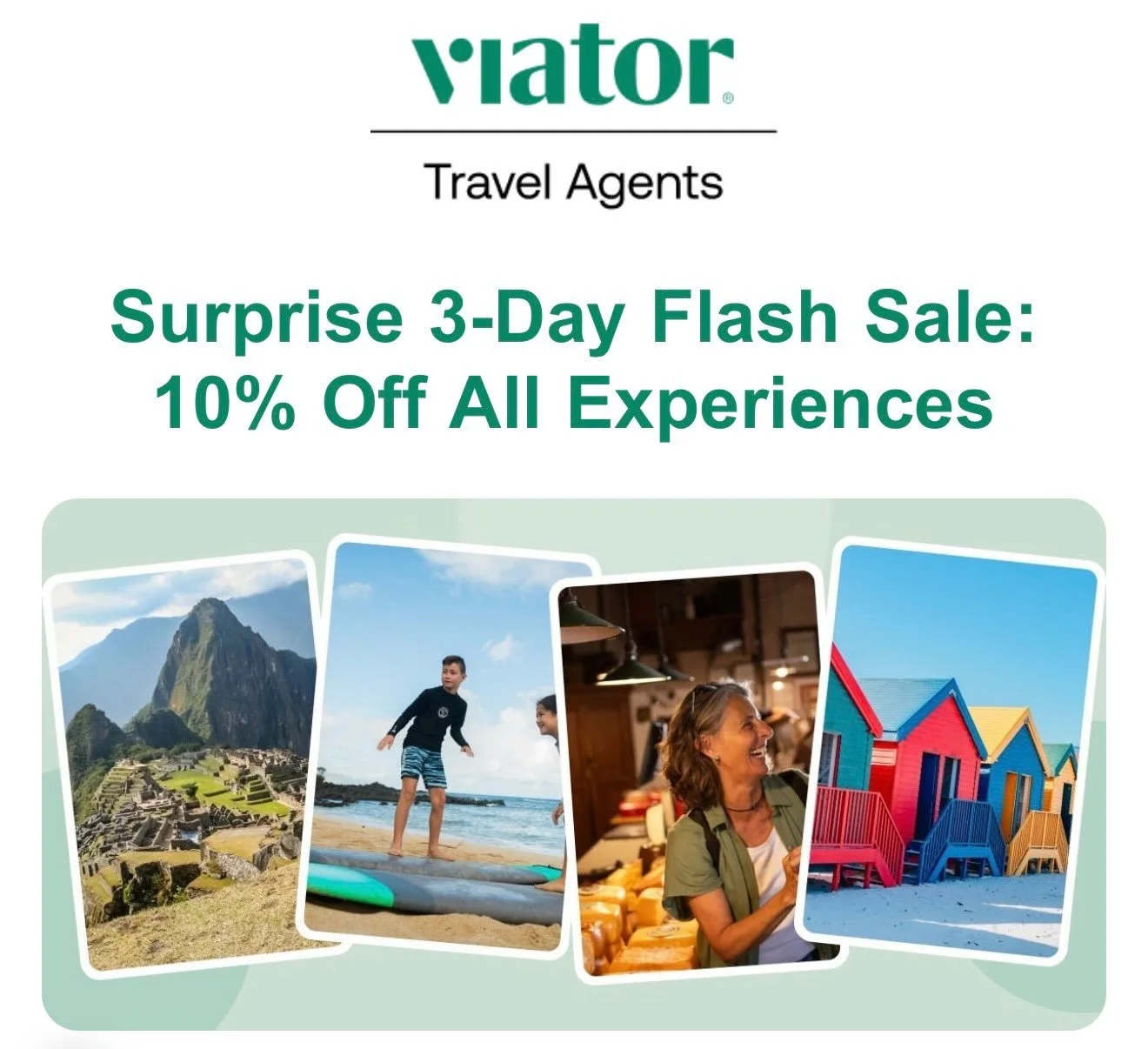 ☀️ 3-DAY FLASH SALE ☀️

Squeeze in one more summer adventure with 10% OFF all experiences

✨ Use promo code: AUGUST3DAY
✨ Save 10% on every booking made through the Luxe Executive Travel Viator link
✨ Offer valid for bookings made August 19&ndash;21,