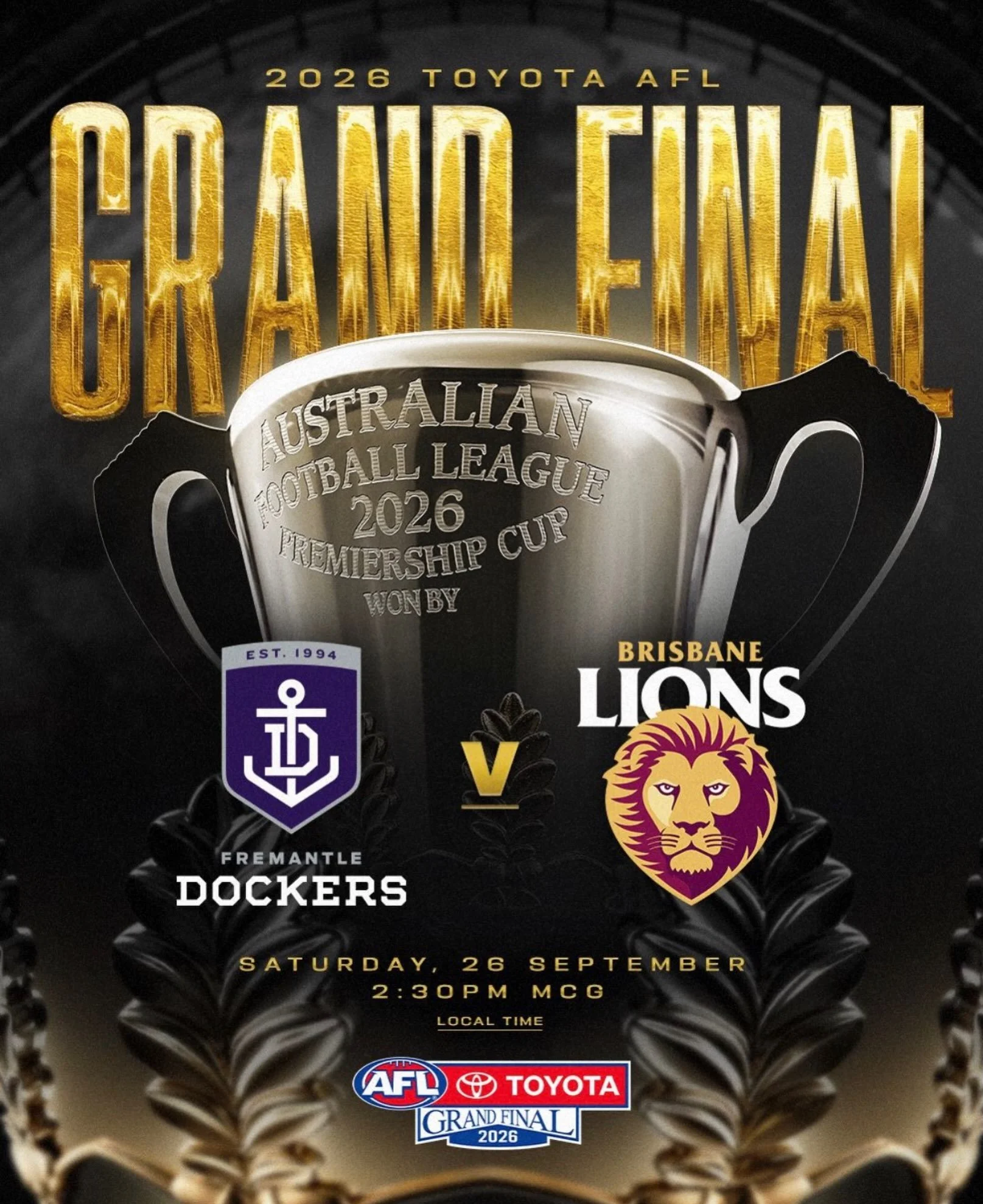 🏆 AFL GRAND FINAL PUBLIC HOLIDAY

Luxe Executive Travel will be closed on Friday 25 Sep for the AFL Grand Final public holiday in Victoria.

For any travel emergencies, please contact Lea on 0415 615 110.

Wishing everyone a fantastic Grand Final we