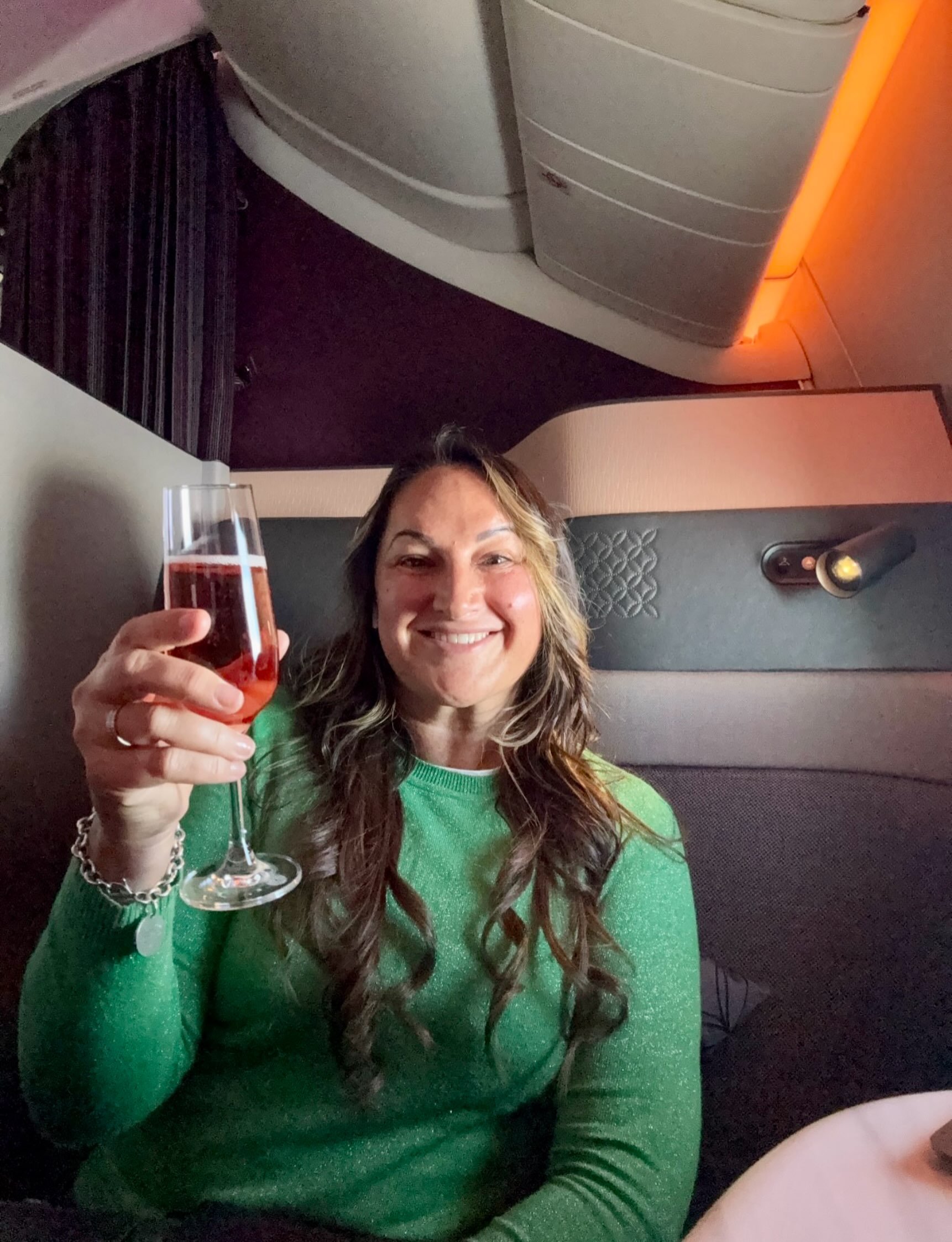 Yes, this is me on @qatarairways!! 🍾 🥂 

Qatar early bird airfare specials have just been released. Rome, Barcelona, Athens and more, starting from $1,779* return in Economy Class and $8,699* return in Business Class.
 
Plus, enjoy added flexibilit