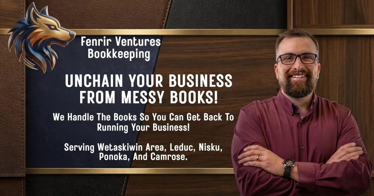 Scott Beddall, Owner of Fenrir Ventures Bookkeeping, Providing Bookkeeping Services in Wetaskiwin, Leduc, Nisku, Ponoka, and Camrose,Alberta