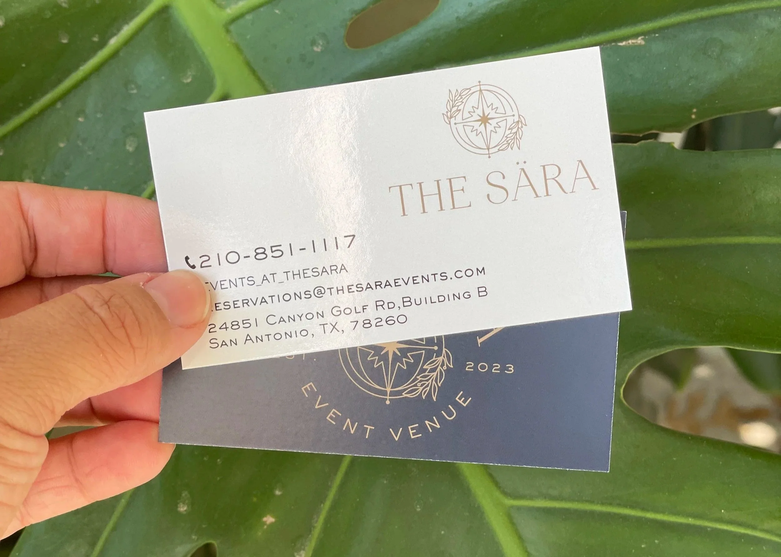 The Sara: Business Cards