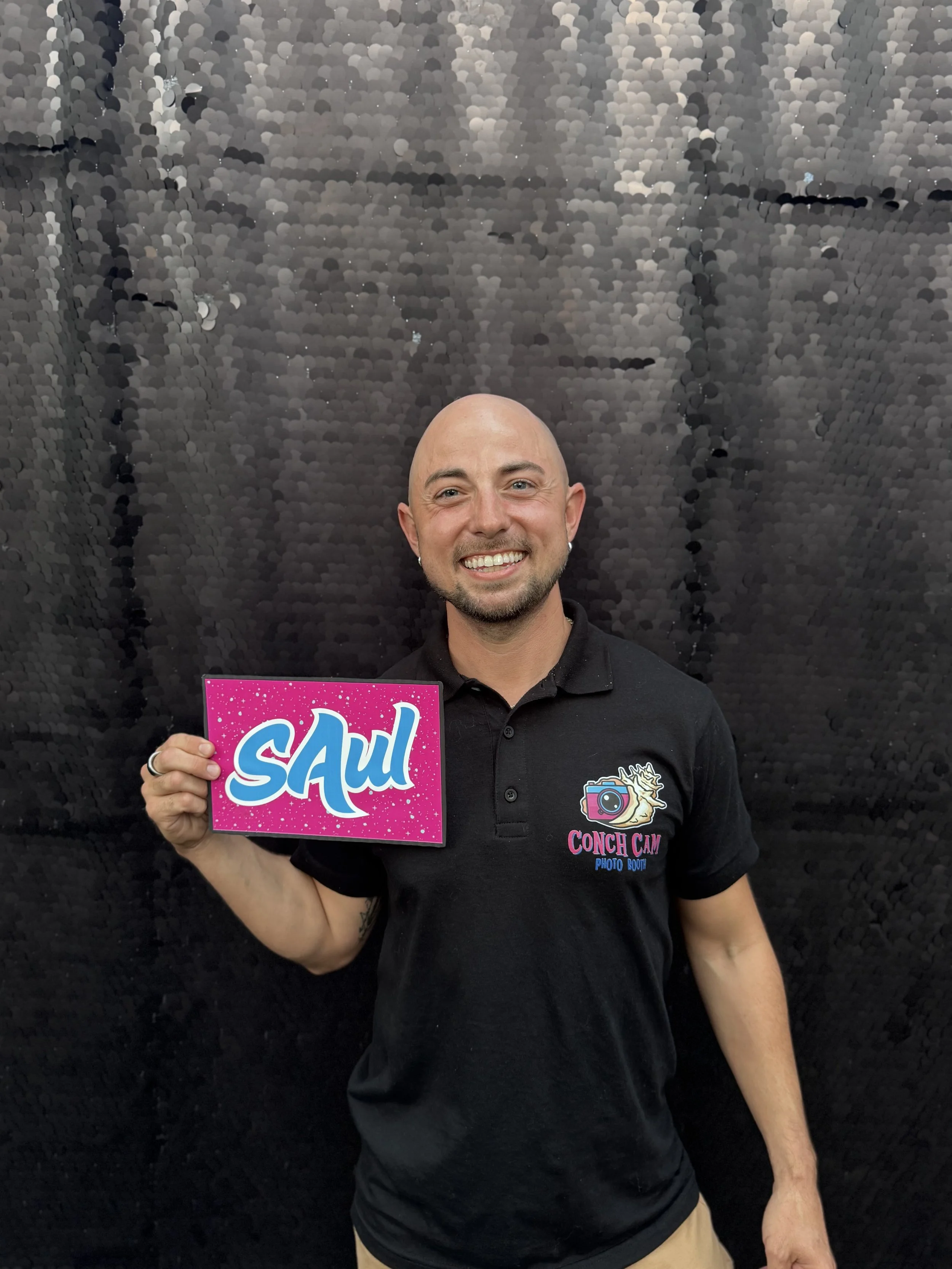 The owner of Conch Cam, Saul Jolly.