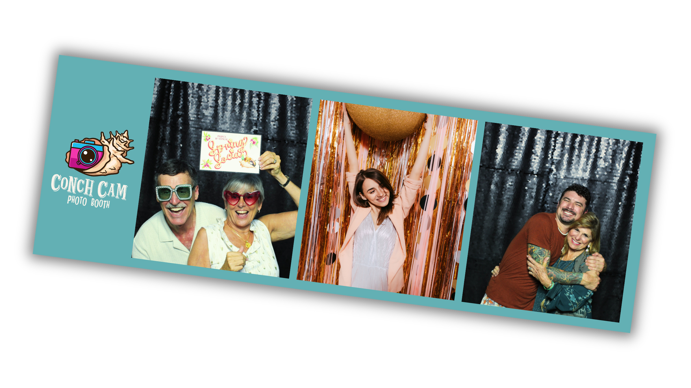 Conch Cam Photo Booth Photo Strip
