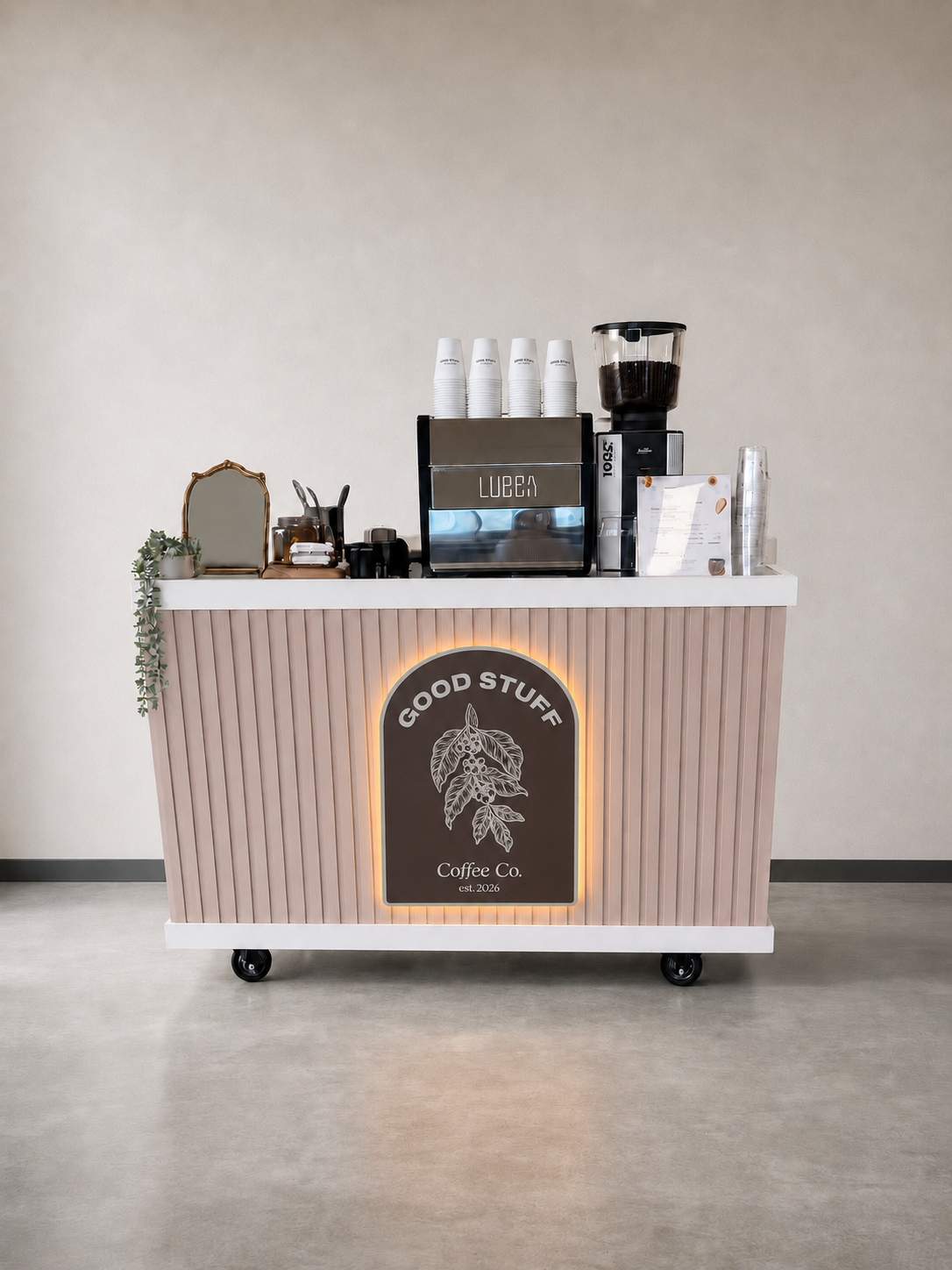 Good Stuff Coffee Cart - Mobile Coffee Catering