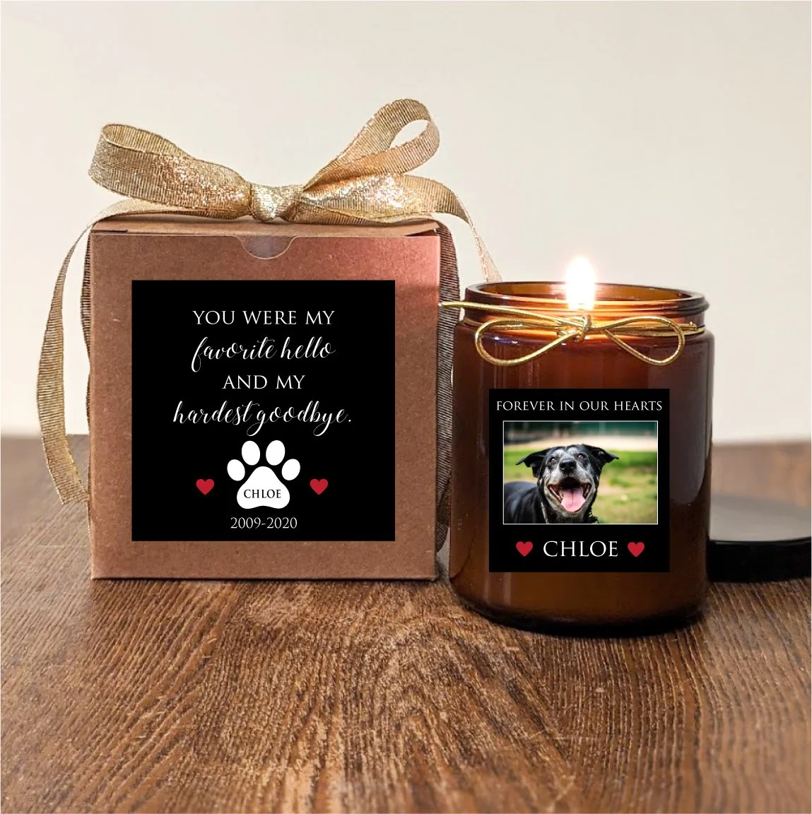 Pet Memorial Candle