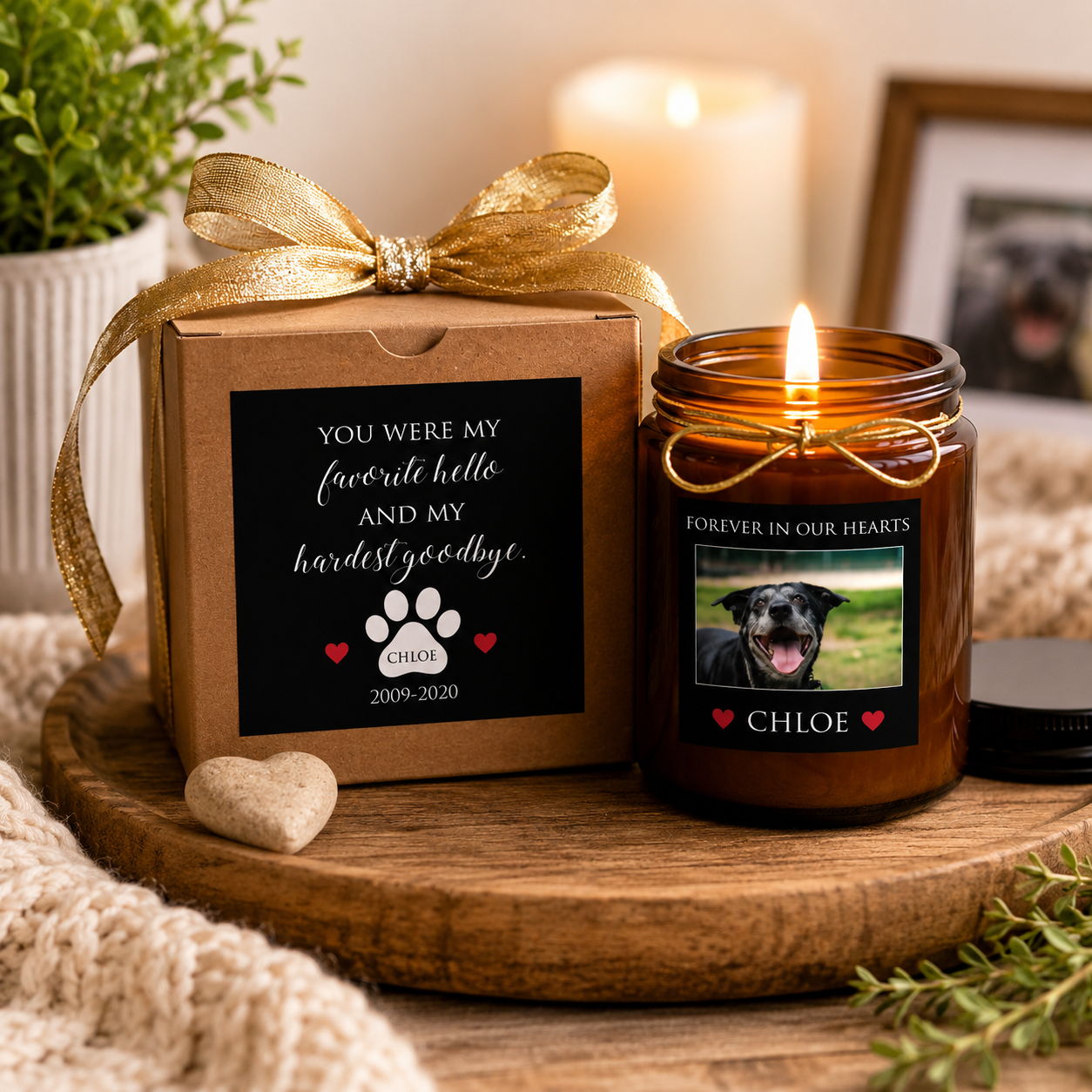 Pet Memorial Candle