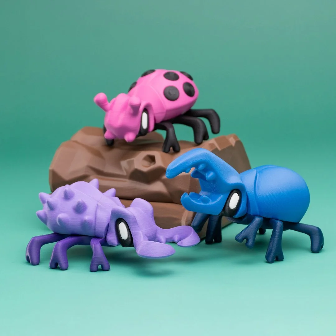 Blob Lab - Beetles w/log (whole set $25)