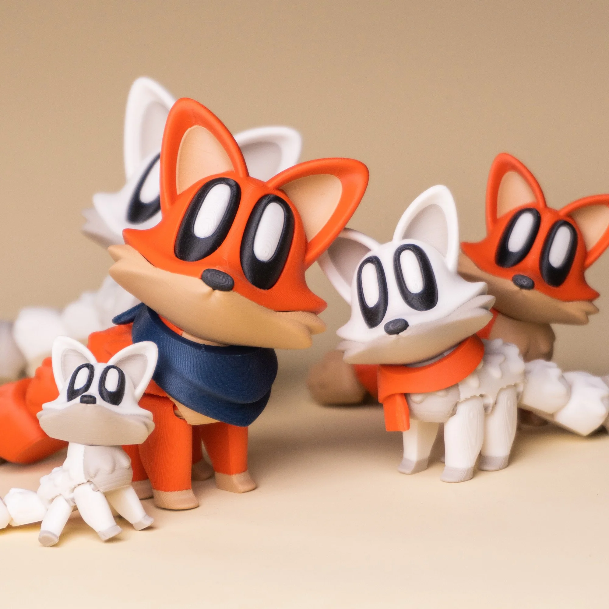 Blob Lab - Fox w/bandana and scarf ($11)