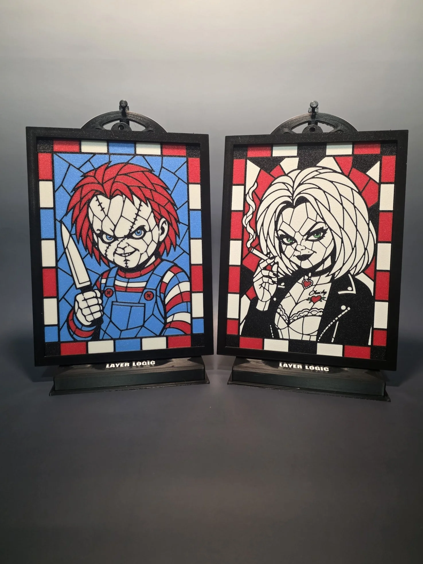Halloween Stained Glass