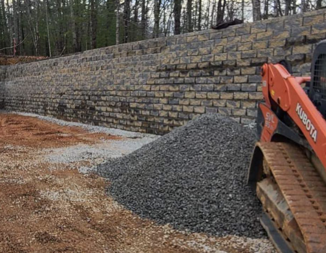 General excavation services completed in Clayton, Georgia.