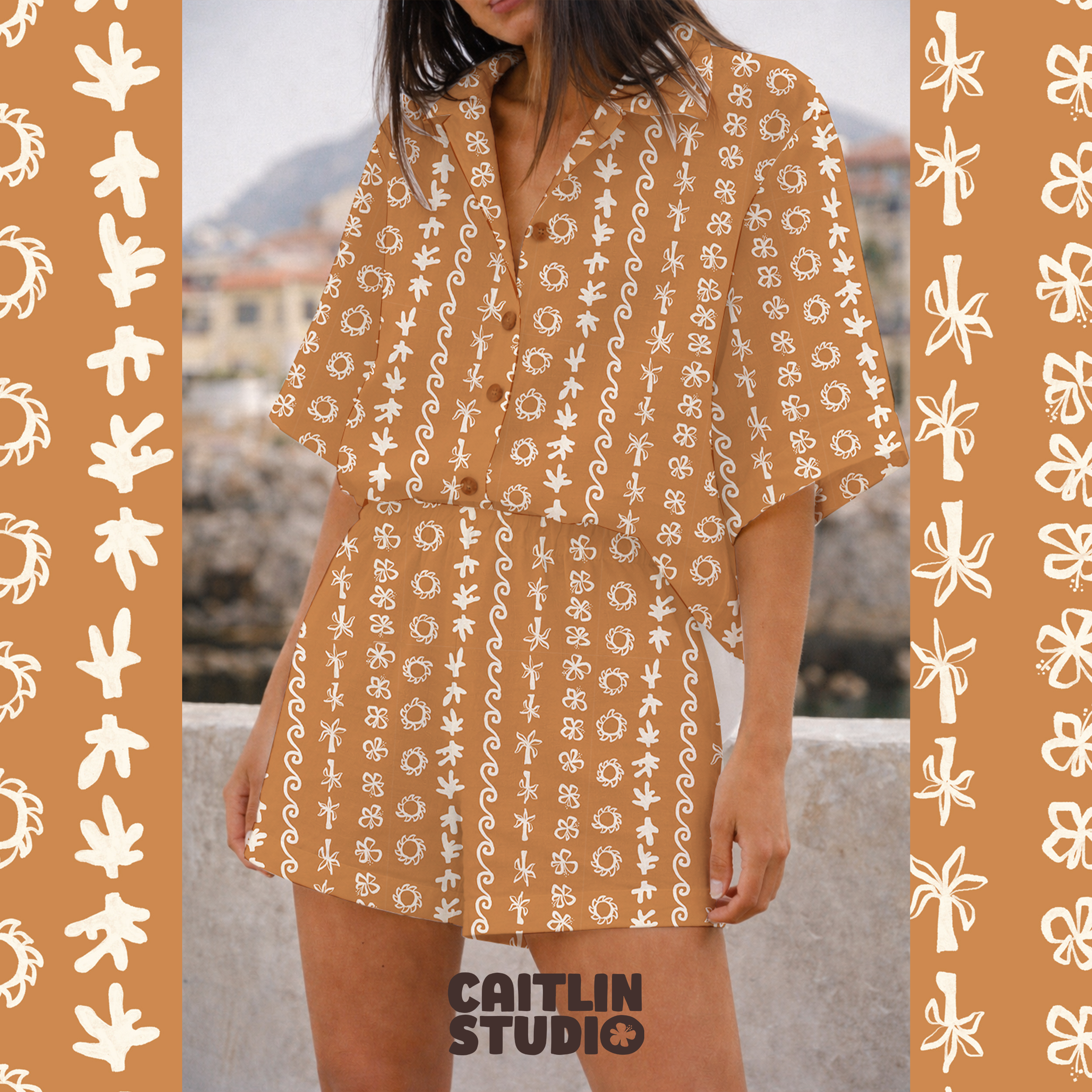 coral stripe lounge set.png