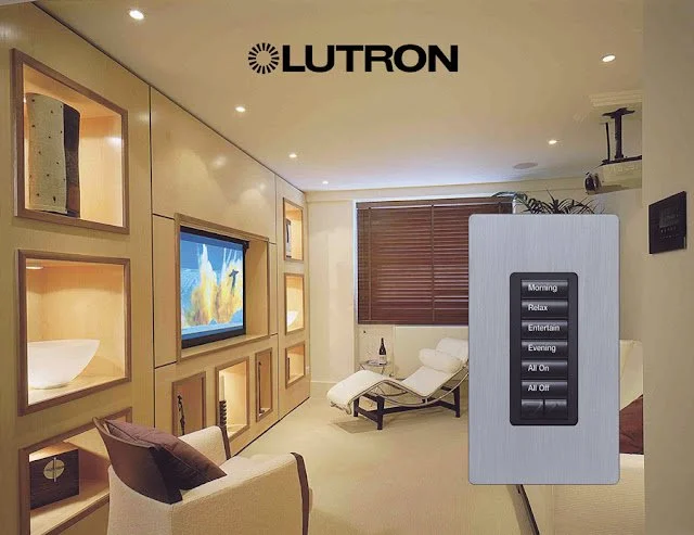 Iluminación y control: Lutron