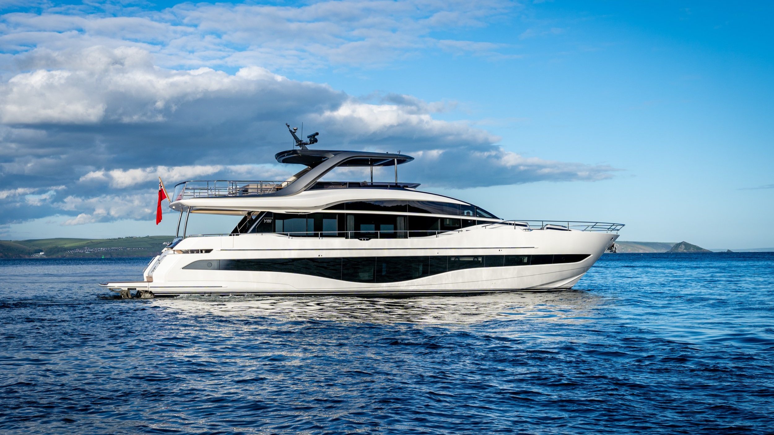 True luxury motor yachting on board the new Princess Y85