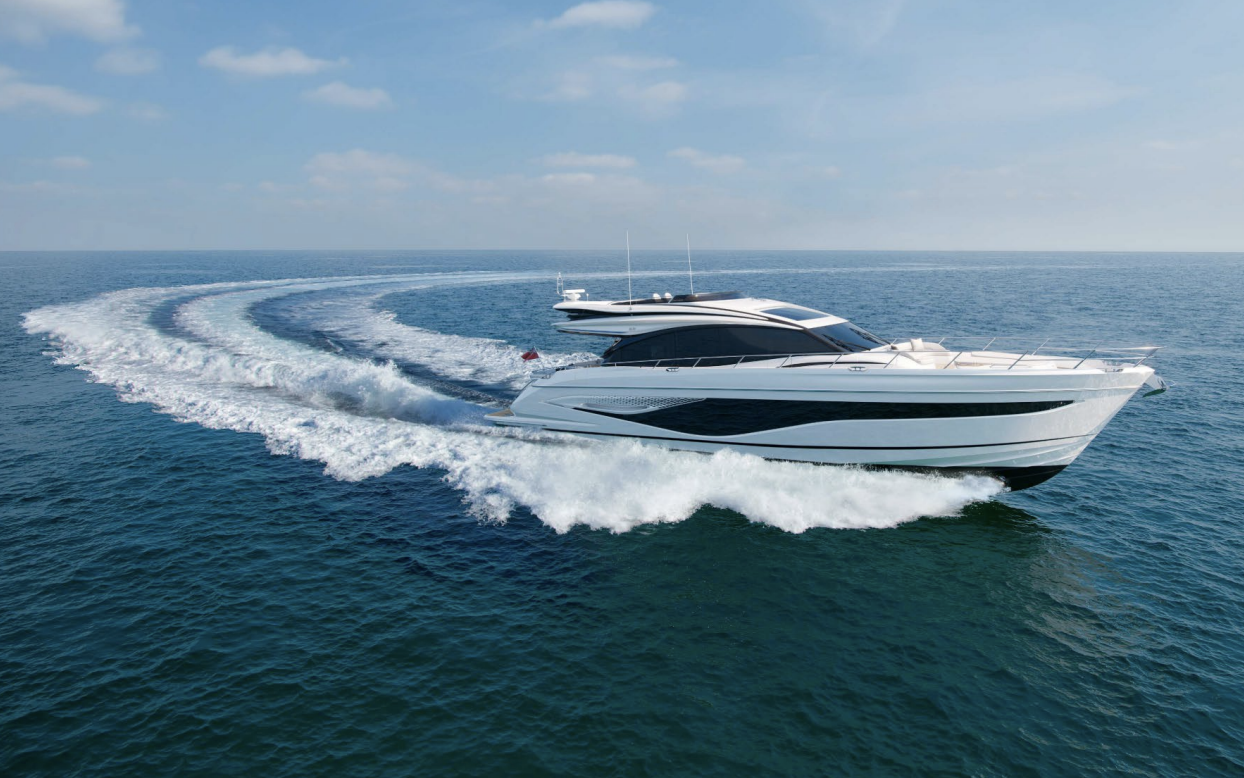 Experience exceptional performance on board the all-new Princess S72