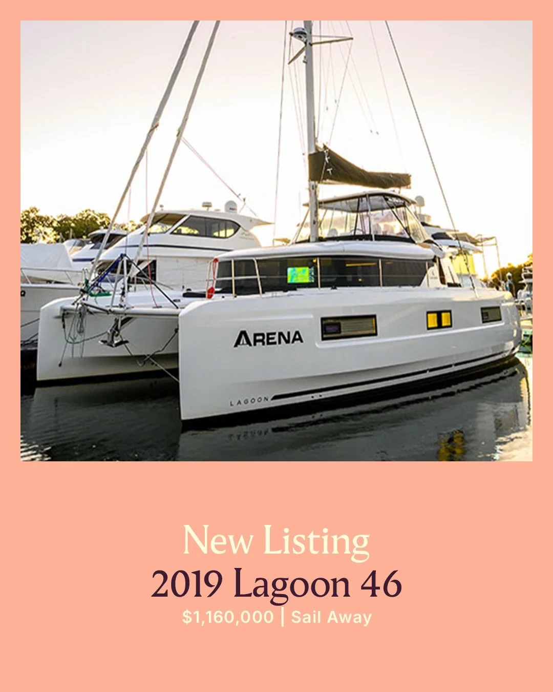 FOR SALE | 2019 LAGOON 46

Haines Yacht Sales is proud to present this immaculately maintained and extensively upgraded 2019 Lagoon 46 &ndash; a highly desirable 3-cabin Owners Version, ideally suited for extended cruising, offshore adventures or ful