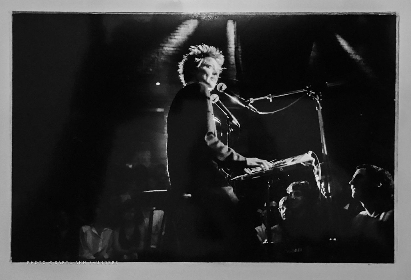 Laurie Anderson at Tunnel, 1980s.