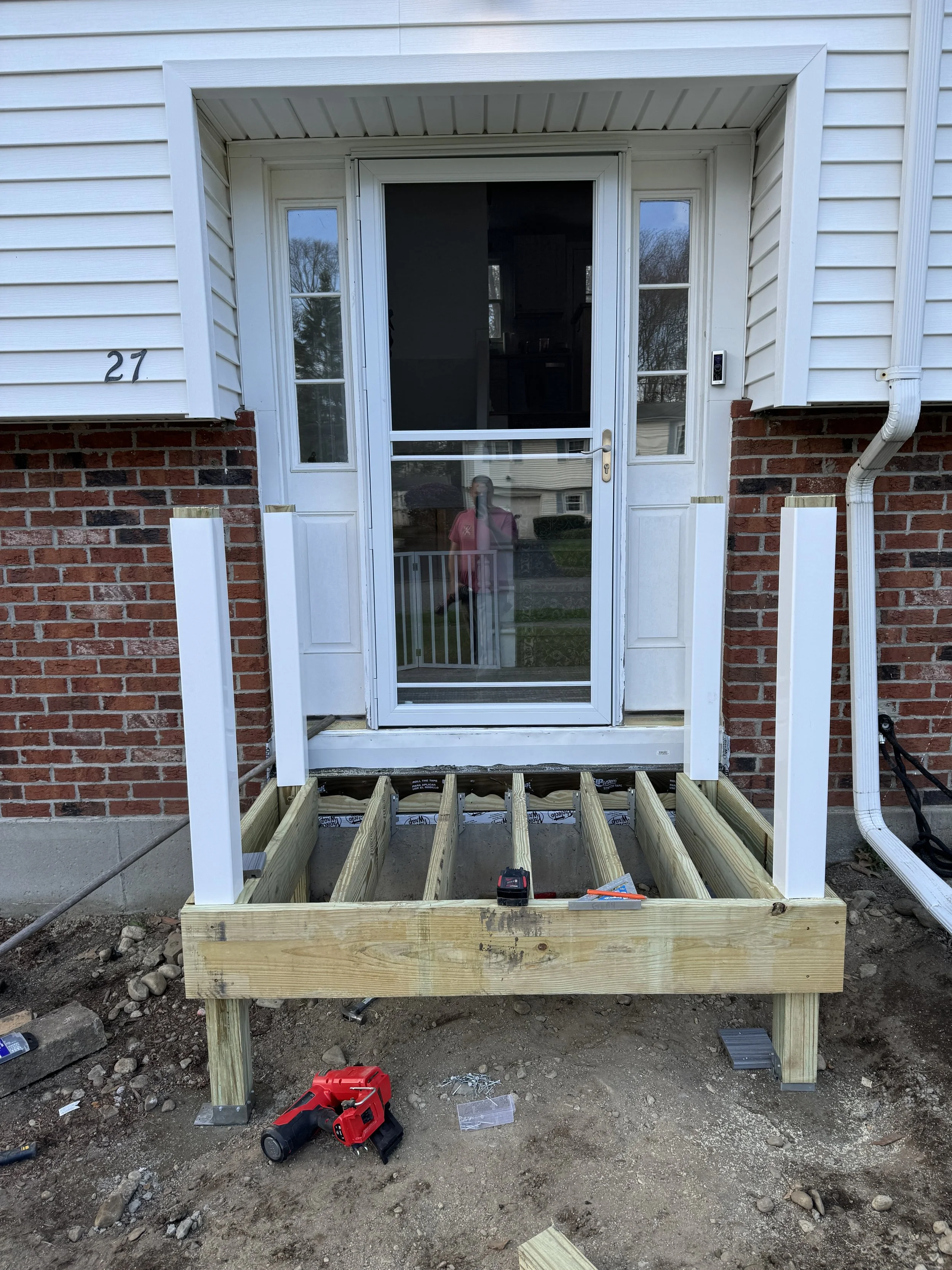 new front steps 