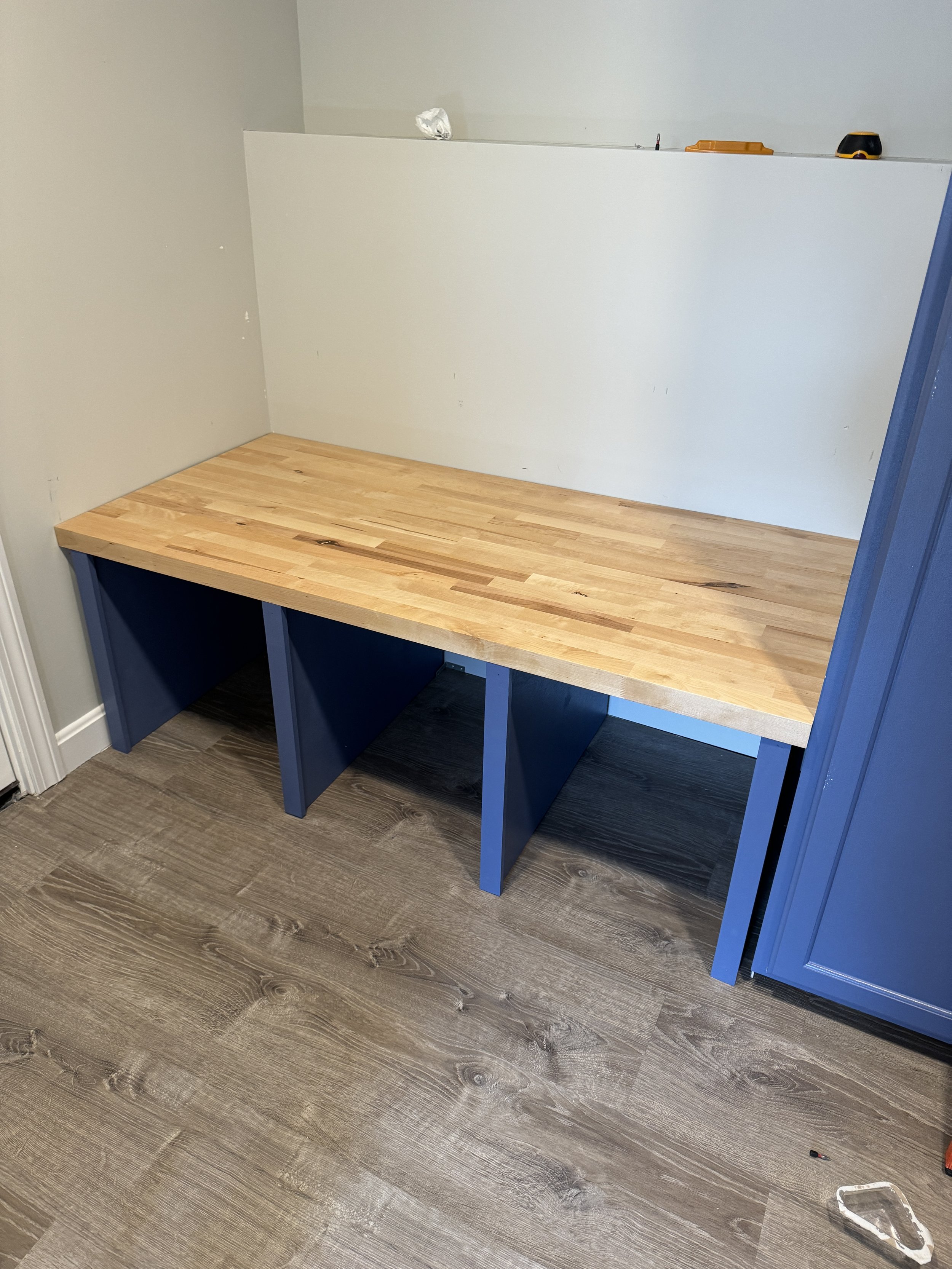 New mudroom bench 
