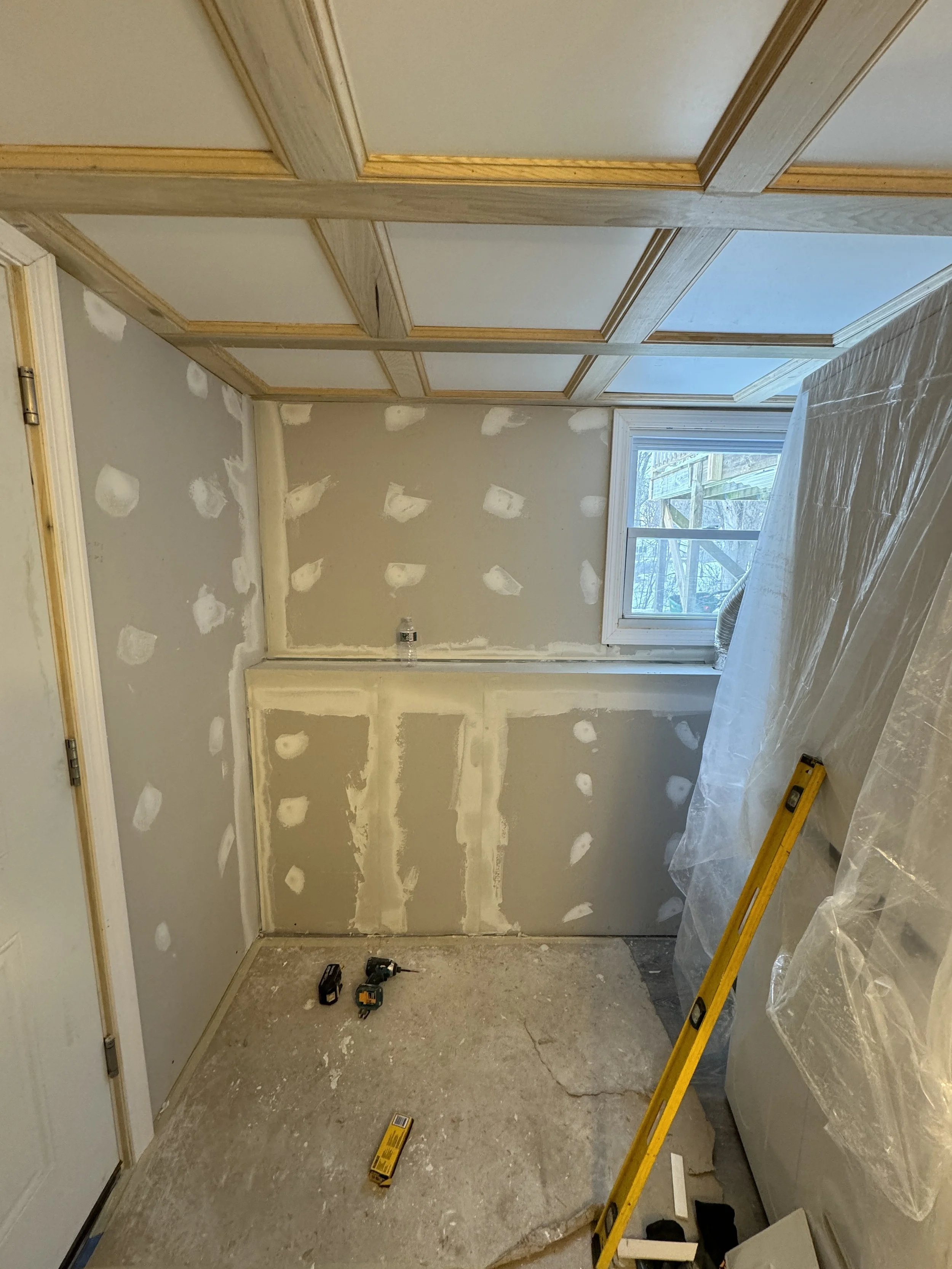 New drywall 